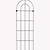 Barrington Wall Trellis Large Raw Metal