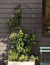 Barrington Wall Trellis Large Raw Metal
