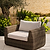 Skala XL Armchair Dark Rattan