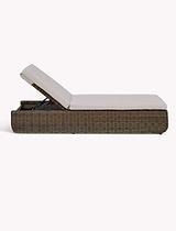 Skala Lounger Dark Rattan