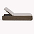 Skala Lounger Dark Rattan