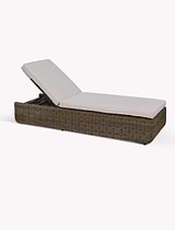 Skala Lounger Dark Rattan