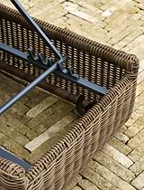 Skala Lounger Dark Rattan