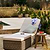 Skala Lounger Dark Rattan