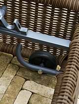 Skala Lounger Dark Rattan