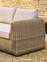 Skala 3 Seater Sofa Light Rattan