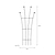 Barrington Fan Trellis Raw Metal