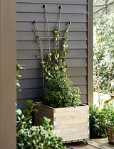Barrington Fan Trellis Raw Metal