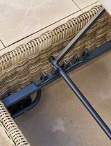Skala Lounger Light Rattan