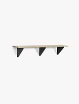 Clockhouse Shelf 120cm Carbon