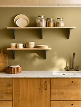 Clockhouse Shelf 120cm Carbon