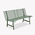 Richmond Bench Thistle Green