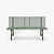 Richmond Bench Thistle Green