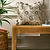 Hidcote Hand Block Print Cushion 45x45cm Blue