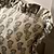 Hidcote Hand Block Print Cushion 45x45cm Blue