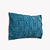 Embroidered Auricula 30x50cm Cushion Denim Blue