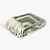 Lambs Tail Abstract 130x170cm Throw Olive