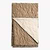 Velvet Bedspread 140x220cm Taupe