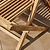 Folding Teak Bench 2 Seater 120cm