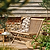 Folding Teak Bench 2 Seater 120cm