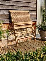 Folding Teak Bench 2 Seater 120cm