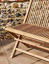 Folding Teak Bench 2 Seater 120cm