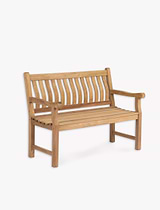 Ergo Teak Bench 2 Seater 120cm