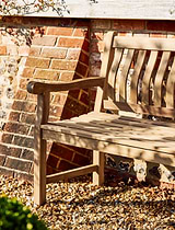 Ergo Teak Bench 2 Seater 120cm
