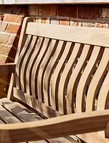 Ergo Teak Bench 2 Seater 120cm