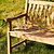 Ergo Teak Bench 3 Seater 150cm
