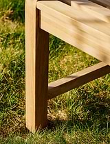 Ergo Teak Bench 3 Seater 150cm