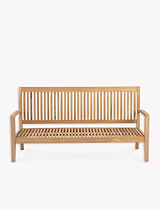 Deep Teak Bench 3 Seater 150cm