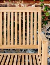 Deep Teak Bench 3 Seater 150cm