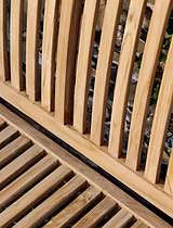 Deep Teak Bench 3 Seater 150cm