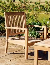 Comfort Teak 4 Seater & Coffee Table Set