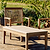 Comfort Teak 4 Seater & Coffee Table Set