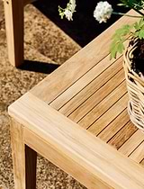 Comfort Teak 4 Seater & Coffee Table Set
