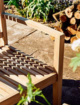 Comfort Teak 4 Seater & Coffee Table Set