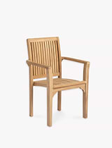 Bali Teak Stacking Armchair