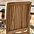 Bali Teak Stacking Armchair