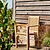 Bali Teak Stacking Armchair