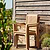 Bali Teak Stacking Armchair