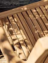Bali Teak Stacking Armchair