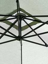 Challenger Premium 3M Parasol Set Manhattan Grey
