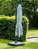 Challenger Premium 3M Parasol Set Manhattan Grey