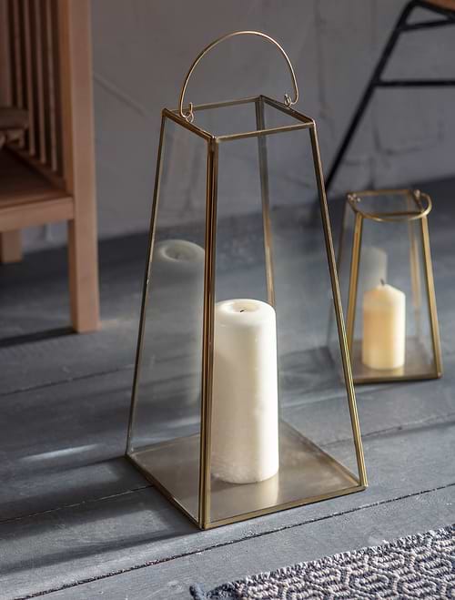 Ablington Lantern Large Antique Brass