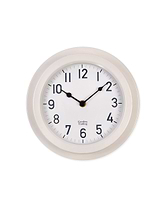 Tenby Clock 22cm Lily White