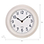 Tenby Clock 22cm Lily White