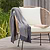 Framlingham Throw 130x170cm Grey & Oatmeal