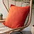 Framlingham Cushion in Pumpkin/Brick 60x60cm - Cotton